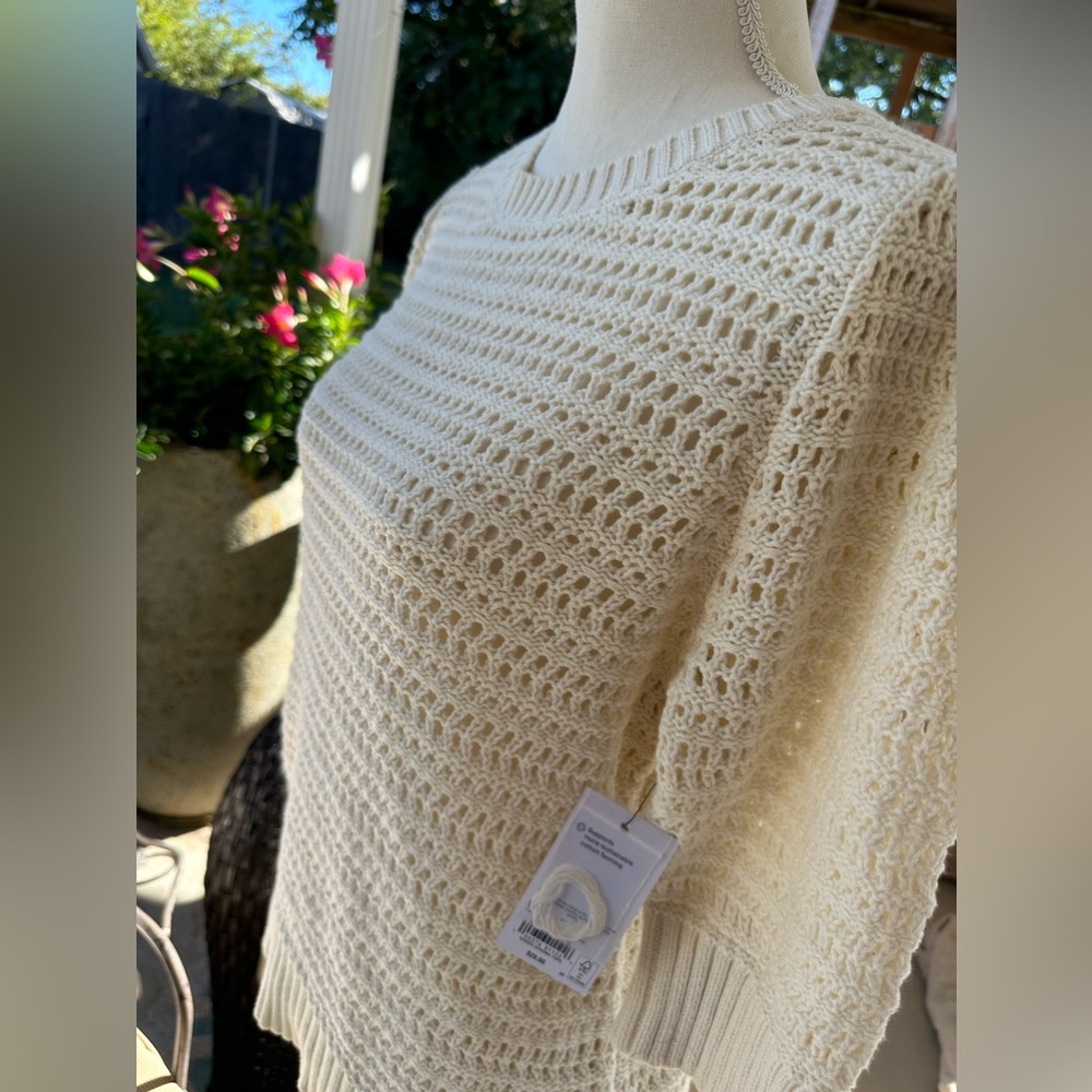 Sonoma open knit sweater